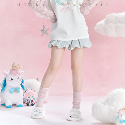 Hyacine Impression Series Plush Slippers