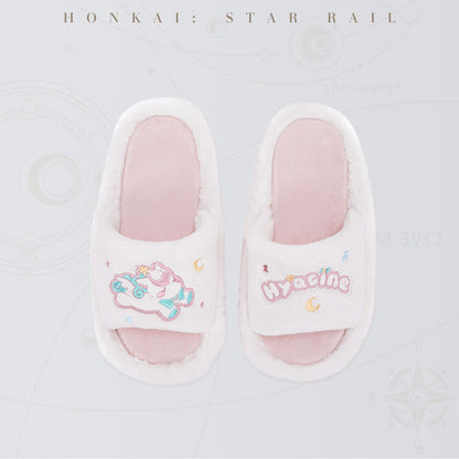 Hyacine Impression Series Plush Slippers