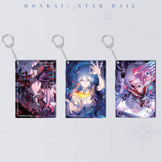 Light Cone Acrylic Keychain