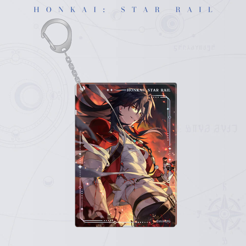 Light Cone Acrylic Keychain