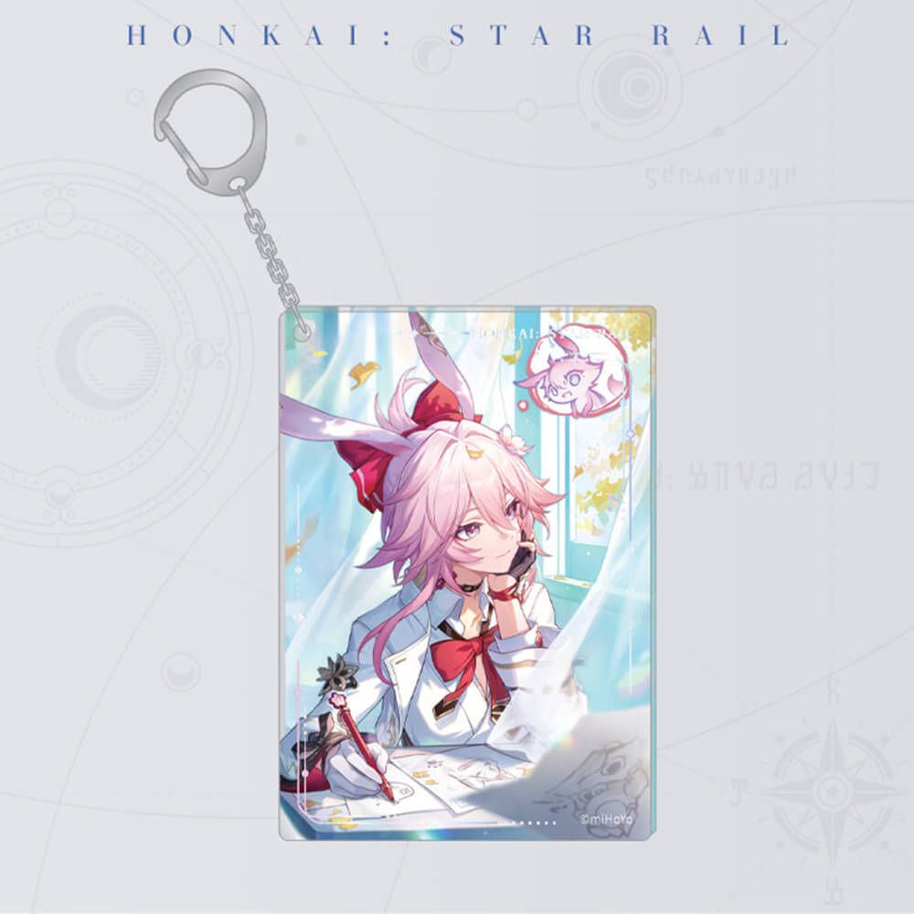 Light Cone Acrylic Keychain