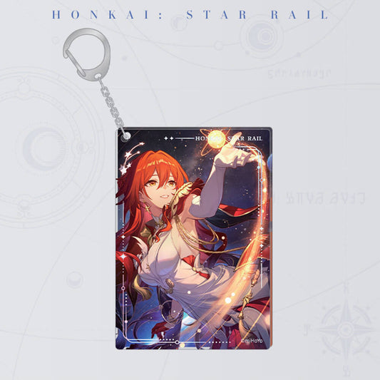 Light Cone Acrylic Keychain