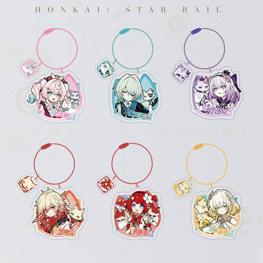 Little Cat Series Acrylic Pendant