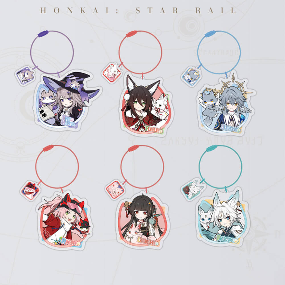 Little Cat Series Acrylic Pendant