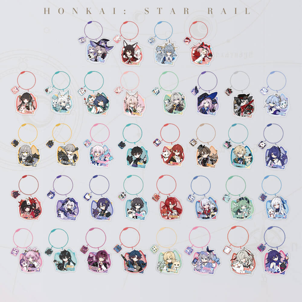 Little Cat Series Acrylic Pendant