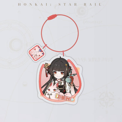 Little Cat Series Acrylic Pendant