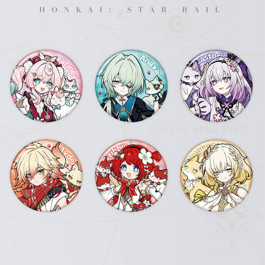 Little Cat Series Tinplate Badge