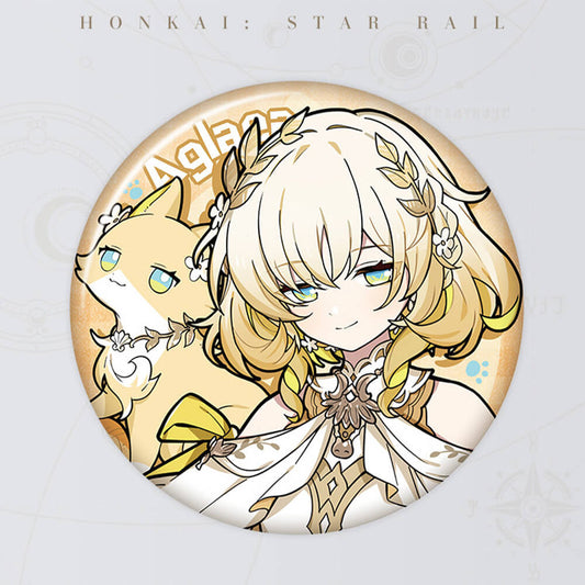 Little Cat Series Tinplate Badge