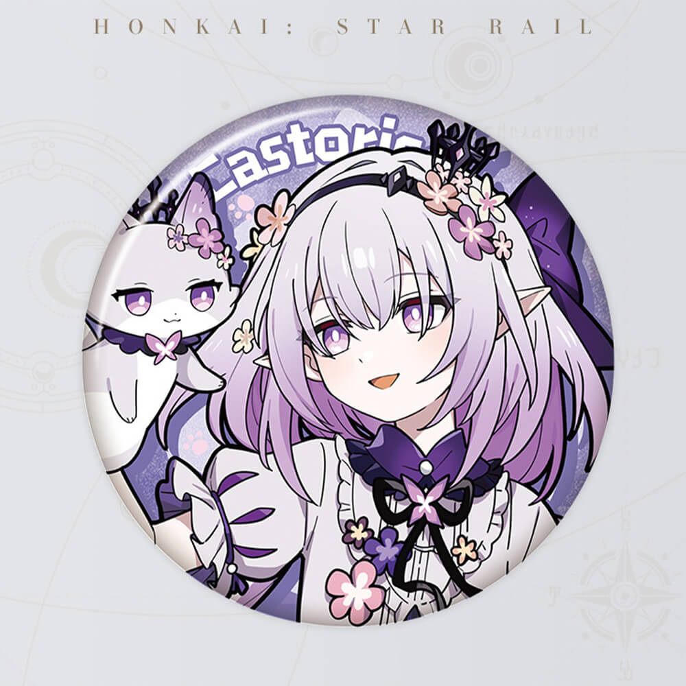 Little Cat Series Tinplate Badge