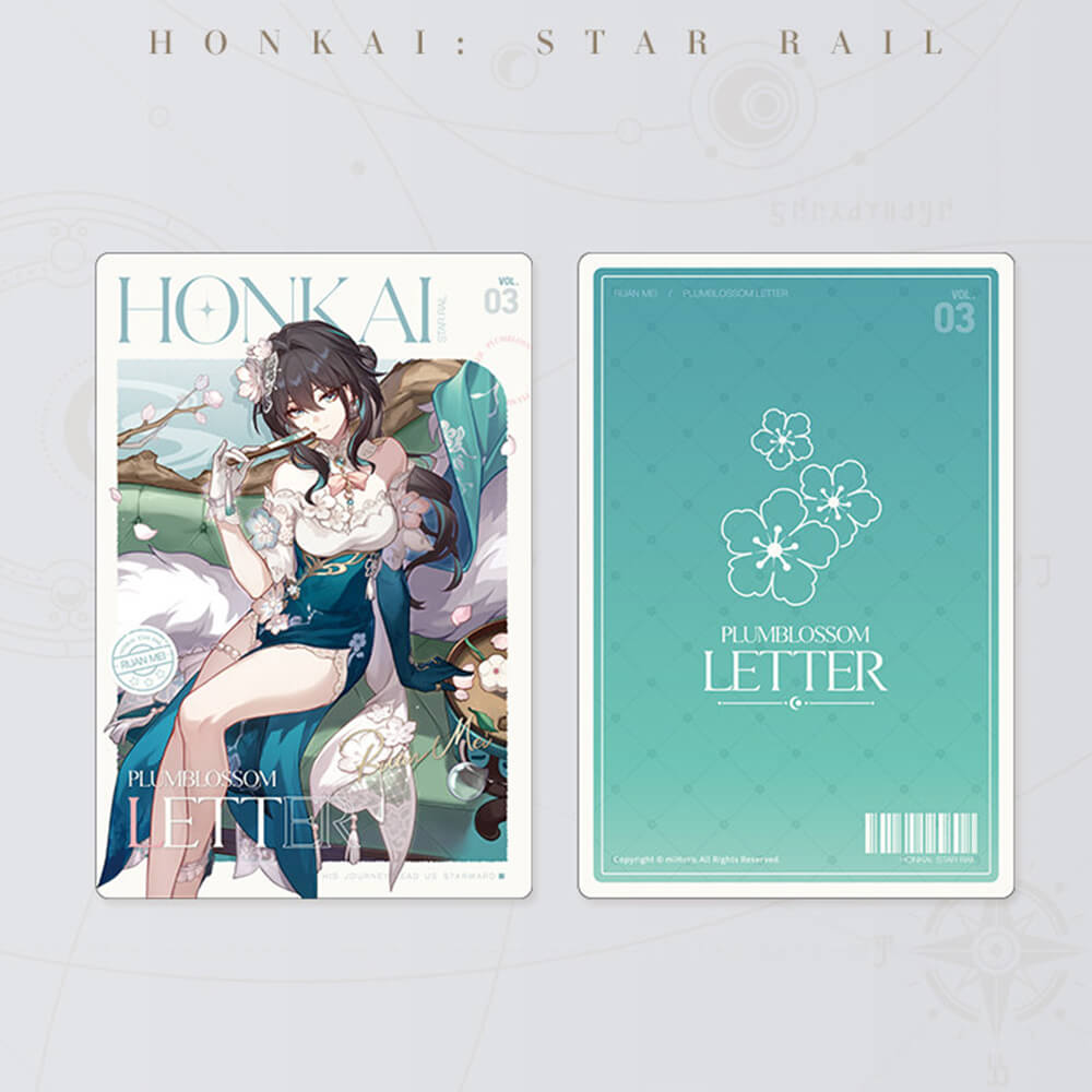 Ruan Mei Plumblossom Letter Series Merch