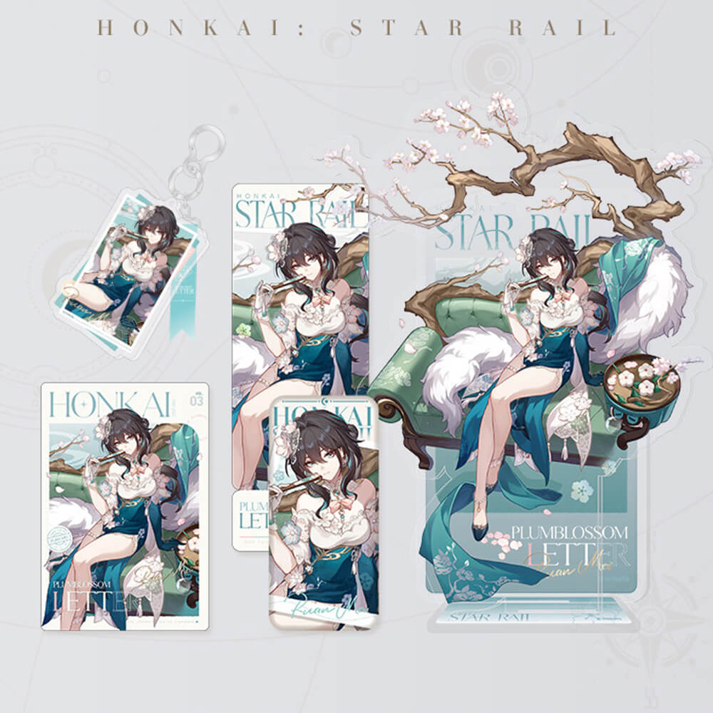 Ruan Mei Plumblossom Letter Series Merch