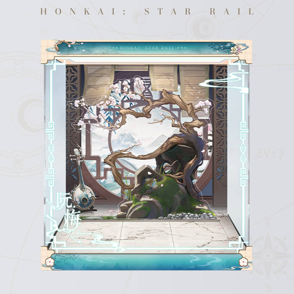 Ruan Mei Plumblossom Letter Ver. 1/7 Scale Figure Display Box