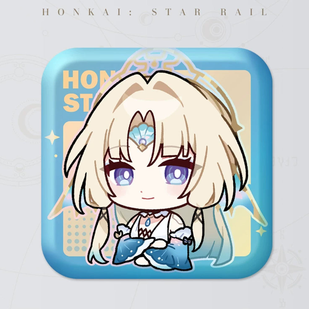 Square Cartoon Badges