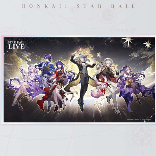 Star Rail Live 2025 Colored Paper