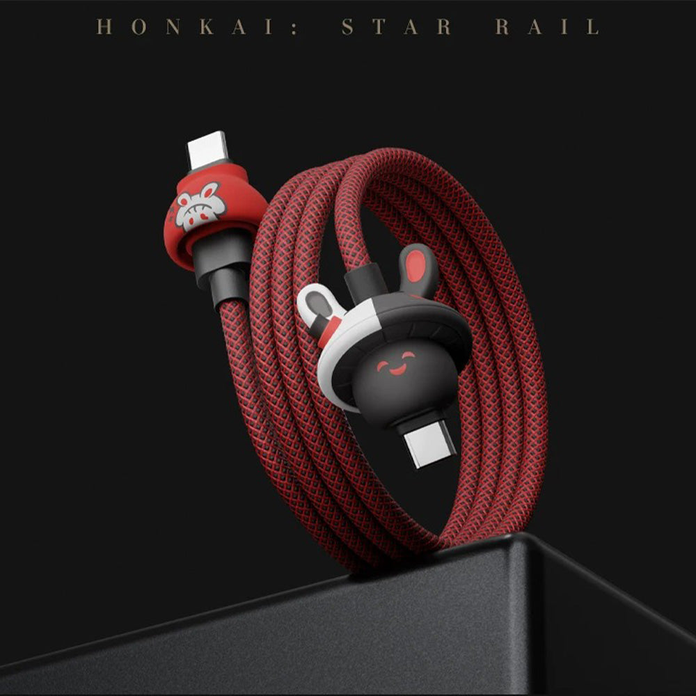 Straight Fire Unreal Banger Sparkle & Sparxie Series 100W Braided Charging Cable