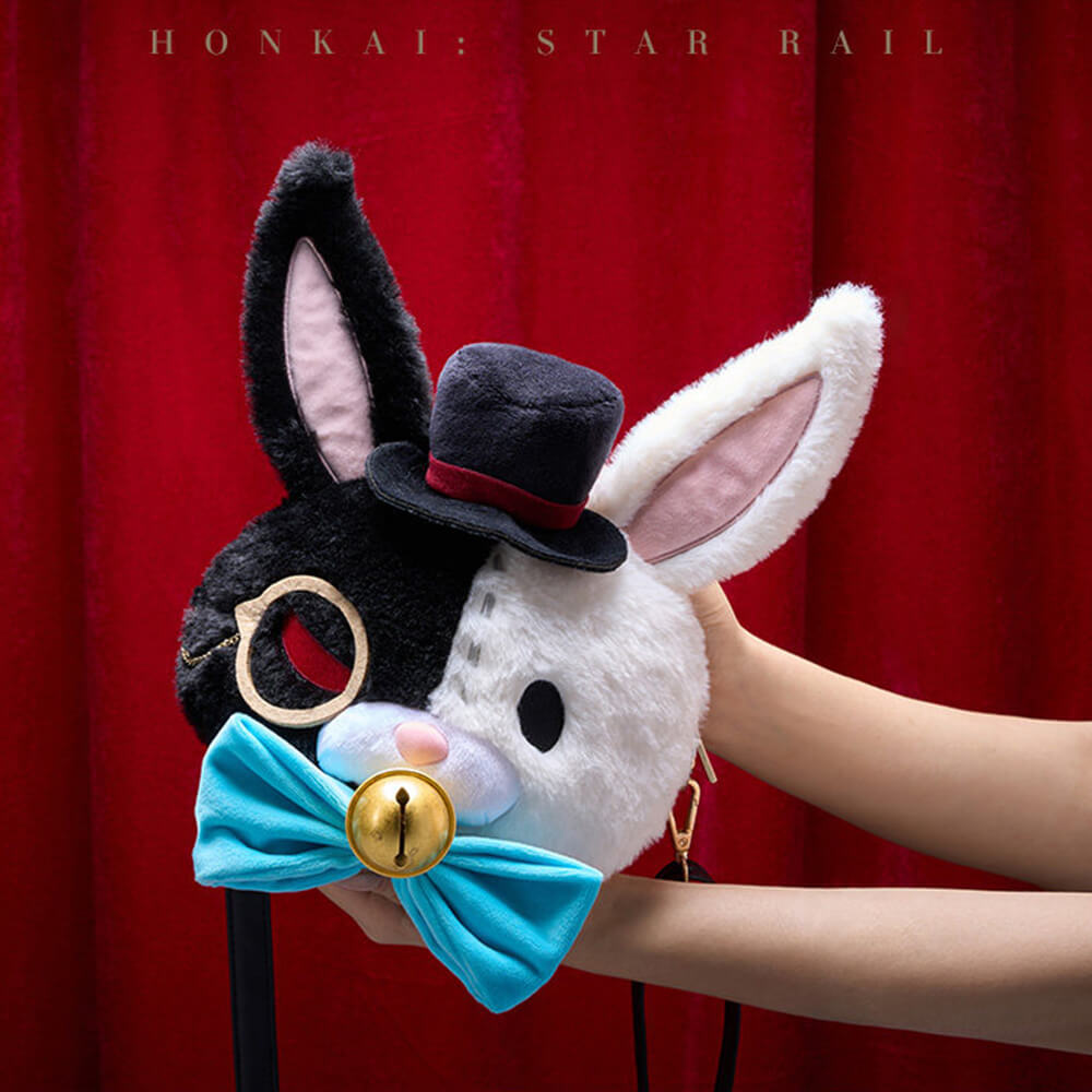 Straight Fire Unreal Banger Sparkle & Sparxie Series Plush Crossbody Bag