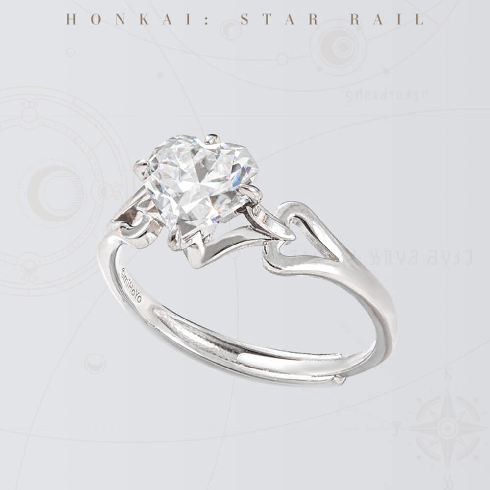 Together We Script “O” Themed Cyrene Ring