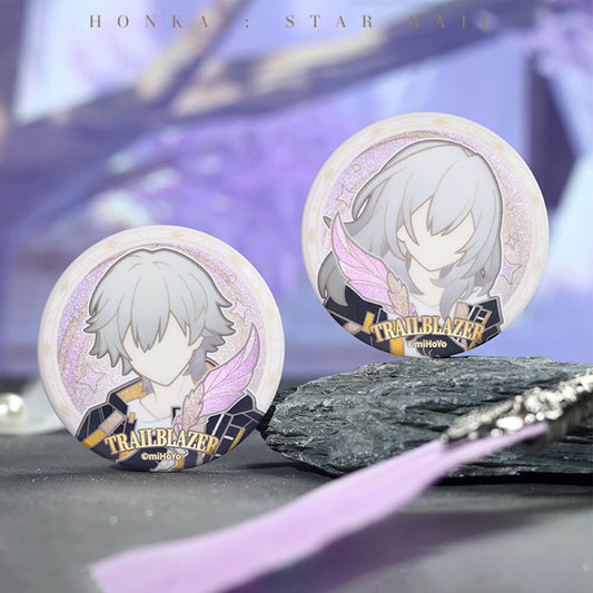 Trailblazer Writing Series Tinplate Badge