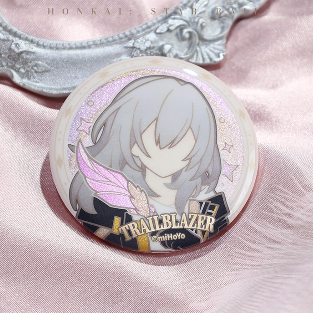 Trailblazer Writing Series Tinplate Badge