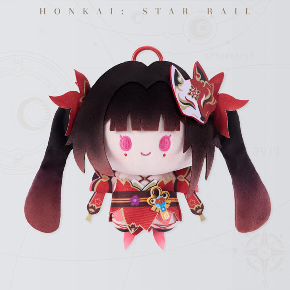Whirlwind Series Sparkle Rotating Plush Keychain
