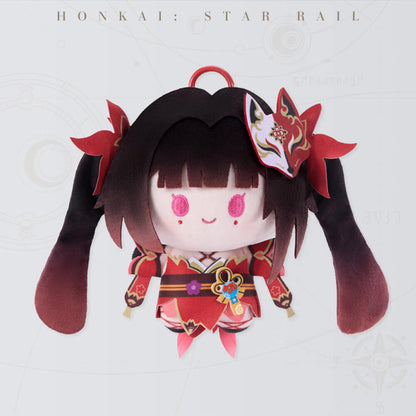 Whirlwind Series Sparkle Rotating Plush Keychain