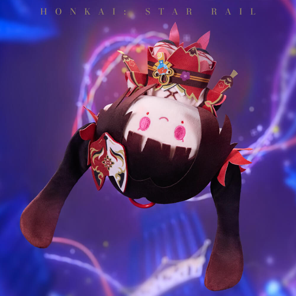 Whirlwind Series Sparkle Rotating Plush Keychain