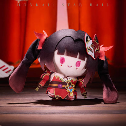 Whirlwind Series Sparkle Rotating Plush Keychain