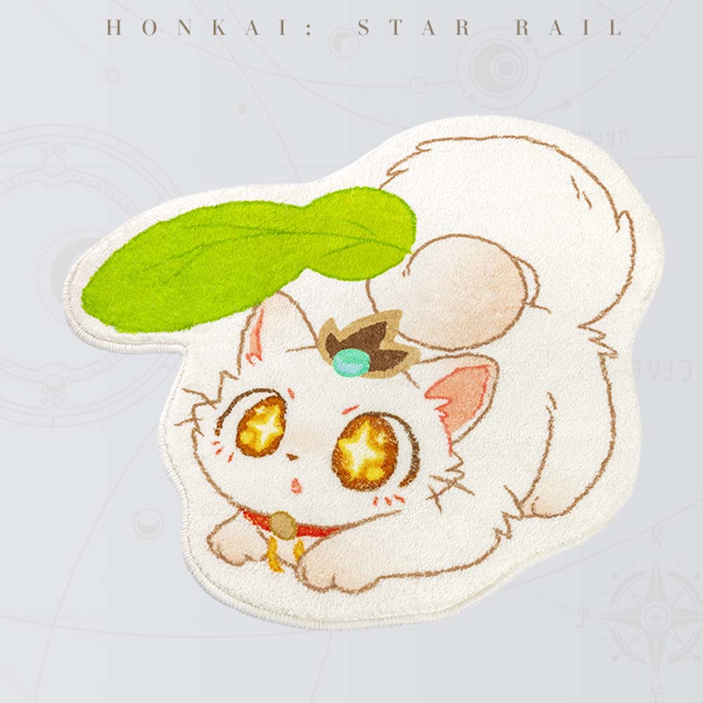 Yunli Cat Irregular Shape Floor Mat