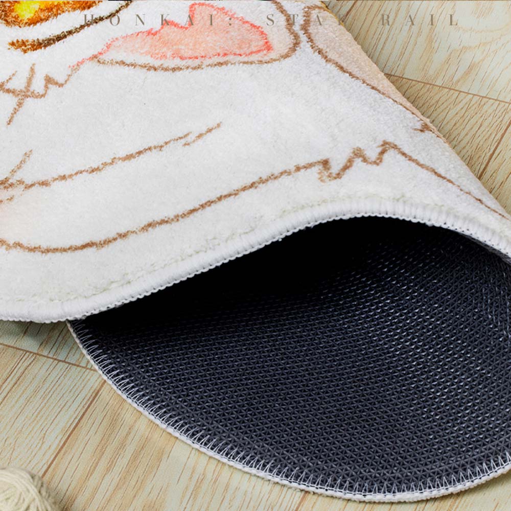 Yunli Cat Irregular Shape Floor Mat