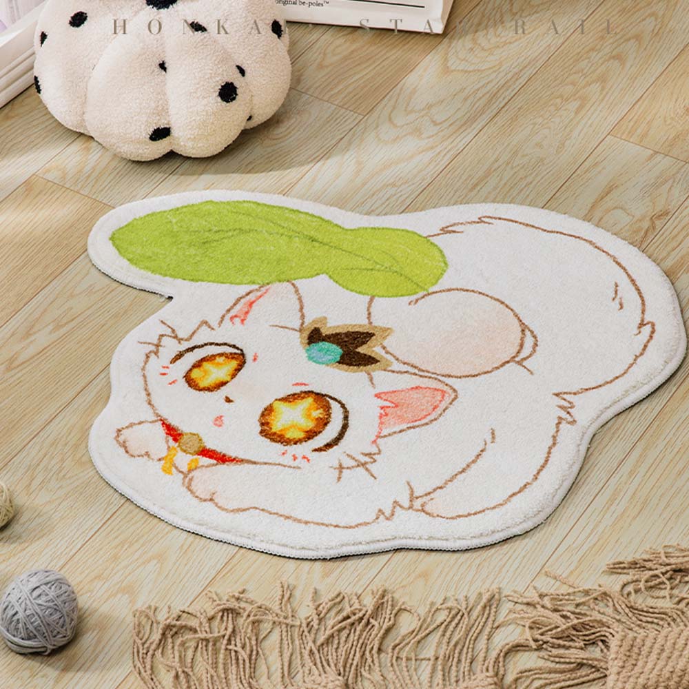 Yunli Cat Irregular Shape Floor Mat